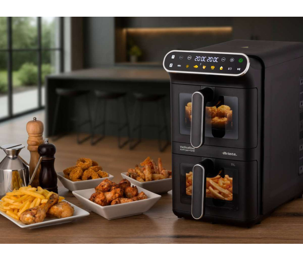 Ariete Air Fryer Vertical Duo Window & Grill 464000 2x5,5L - 1616372 - zdjęcie 10